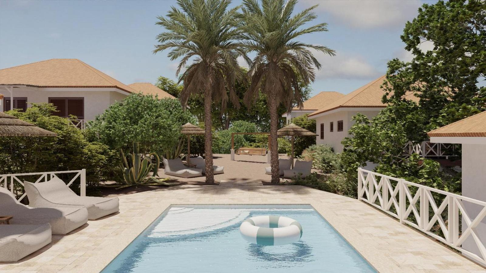 Botanique Bungalows Westpunt Bagian luar foto