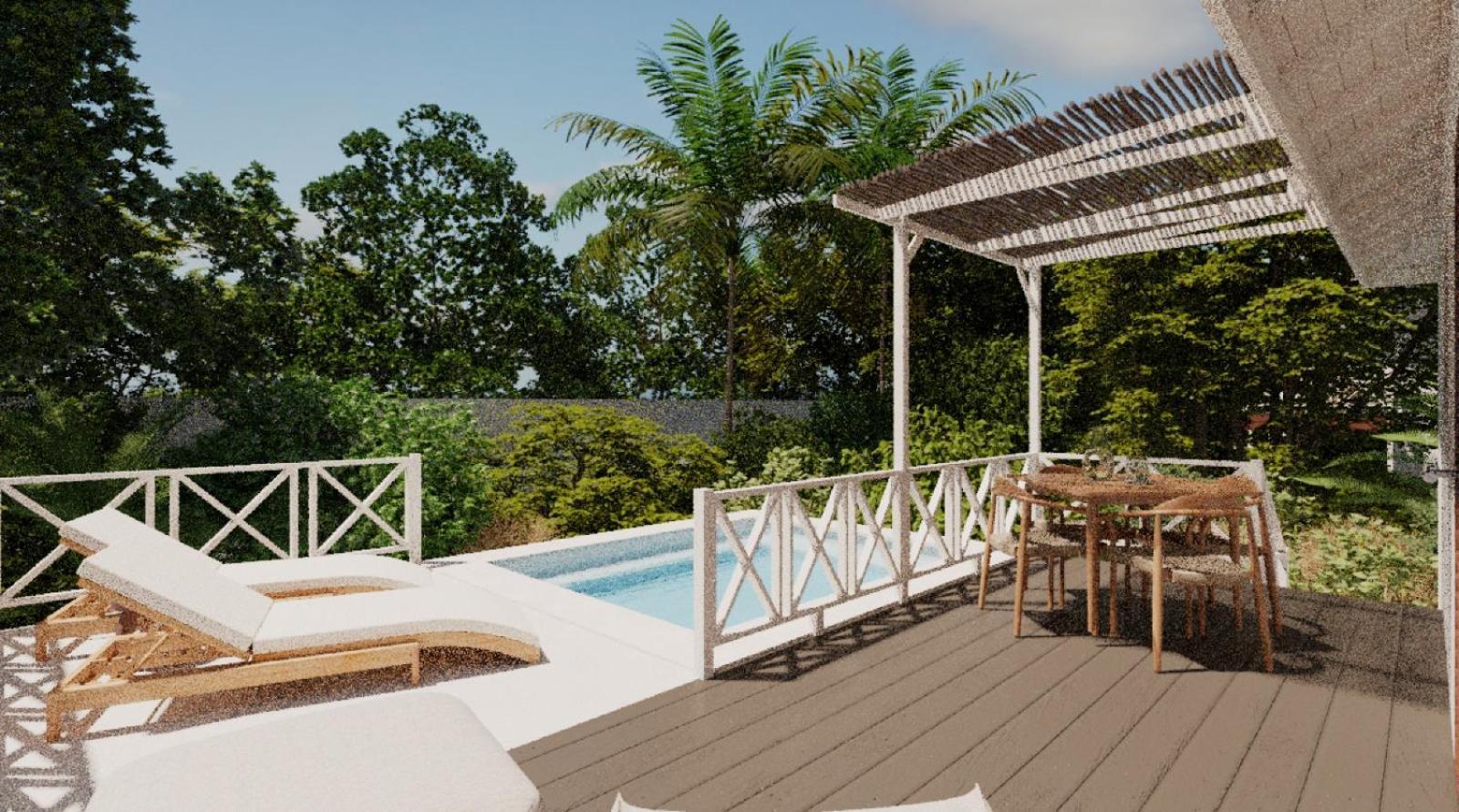 Botanique Bungalows Westpunt Bagian luar foto